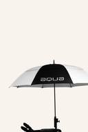 Großer AQUA UV Sonnenschirm von Big Max, wasserdicht und UV-beständig, in aqua-blau mit Montagesystem.