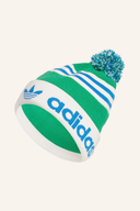 Adidas Archive Beanie, schwarze Wollmütze, entspannter Passform, geeignet für kaltes Wetter, modisches Accessoire