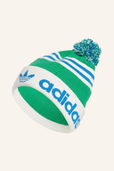 Adidas Archive Beanie, schwarze Wollmütze, angenehmer Stoff mit Logo-Print, für kalte Tage