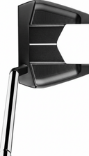 Schwarzer TaylorMade Palisades #3 Putter mit Mallet-Design für präzises Putten auf dem Golfplatz.