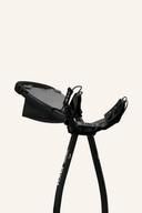 Großer Big Max Blade IP 2 Trolley mit Tasche und Druckmuster, stabile Handgriffe und komfortabler Transport.