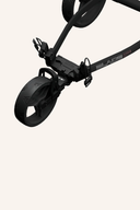 Großer Max Blade IP 2 Trolley mit vorderem Rad und gedrucktem Design, stabiler und leichter Reisewagen für Golfer.