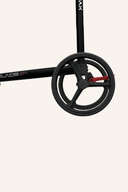 Großer Max Blade IP 2 Trolley mit seitlichem Rad und Druckmuster, schwarzes Design, stabiler Koffer für Reisen
