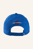 Callaway Stitch Magnet Adjustable Cap, bequeme Kappe mit aufgenähtem Stitch-Design, ideal für Golf und Freizeit.