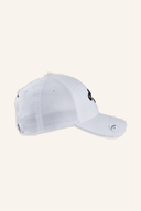 Callaway Stitch Magnet Cap, schwarze Kappe mit gesticktem Logo und verstellbarem Verschluss, sportlich und bequem.