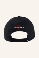 Callaway Stitch Magnet Kappe in dunklem Design mit aufgenähtem Markenlogo und verstellbarem Riemen