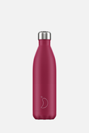 Matte pinke Trinkflasche von Golfers Paradise, 750 ml, aus langlebigem Material, mit Schraubverschluss und rutschfester Oberfläche