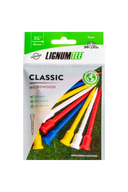 Lignum Classic 82mm Tees aus Holz, runde Verbindungselemente für Möbel, klare Linien, naturbelassenes Holzdesign