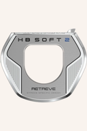 Cleveland HB SOFT 2 Retreve Putter mit schwarzen Griff und klassischem Design, ideal für präzises Putten auf dem Golfplatz
