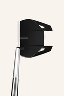 TaylorMade Spider GT Black Putter mit schlichter schwarzer Oberfläche und modernem Design, ideal für präzises Putten auf dem Golfplatz
