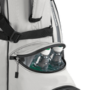 Großer Big Max Dri Lite Hybrid Plus Golftasche mit Kühlertasche und Printdesign, leicht und wasserdicht für den Golfplatz.