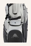 Großer Golfbag Dri Lite Hybrid Plus von Big Max mit Frontdruck, robuste Tragegriffe und viel Stauraum, ideal für Golfer.