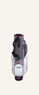 Großer Big Max Dri Lite Seven G Standbag mit vorderem Druck, wasserabweisendes Golf-Standbag für Damen und Herren