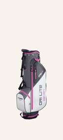 Großer, leichter Big Max Dri Lite Seven G Standbag mit wasserabweisendem Material, gepolsterten Tragegriffen und mehreren Staubällen