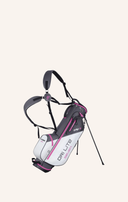 Großes Big Max Dri Lite Seven G Standbag mit gut sichtbarem Druckmuster, wasserabweisendes Golftaschen-Design, stabiler Standfuß.