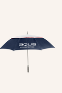 Großer Big Max AQUA UV Schirm, wasserfest und UV-beständig, mit stabilem Griff und praktischem Design.