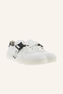 Ecco Tray Limited Golfschuhe mit Schnallenverschluss, schwarze Golfschuhe für Damen.