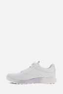 Innenansicht der Ecco S-Three Golfschuhe mit gepolstertem Innenschuh und rutschfester Sohle.