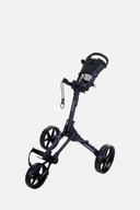 Manueller FastFold Square Trolley mit robustem Rahmen und großen Rädern für einfachen Transport und stabile Ladung.