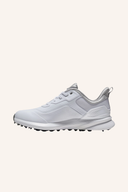 Fußjoy Pro SL Golfschuhe aus Leder mit Schnürung, weiße und schwarze Details, für Damen und Herren.