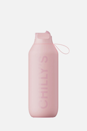 Rosa 500ml Isolierflasche von Golfers Paradise, isoliert Getränke und hält sie warm oder kalt.