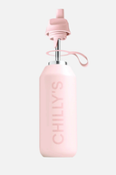 Isolierflasche 500ml von Golfers Paradise in Pink, langlebig und isolierend für heiße und kalte Getränke.
