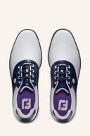 Damen-Golfschuhe Footjoy Traditions spikeless, bequemer Golfschuh mit Lederoptik und rutschfester Sohle, ideal für den Golfplatz