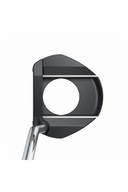Ping G LE 3 Fetch Putter, rechte Hand, mit schwarzem Griff und klassischen Design, auf einem Golfplatz liegend