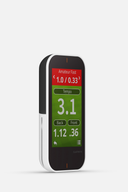 Garmin Approach G80 GPS- und Launch-Monitor mit Display und Golf-Tracking auf dem Bildschirm.