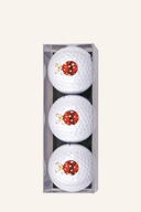 Weihnachtskugel Golfbälle