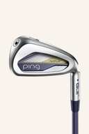 Ping G Le 4 Eisensatz, 4-teiliger Eisensatz für Golfschläger, mit schwarzem Griff und hochwertigem Design.