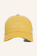 J. Lindeberg Caden Kappe aus Baumwolle, stilvolle Cap mit Logo-Details, bequemer Sonnenschutz für Damen und Herren