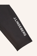 J. Lindeberg Tour Tech Midlayer, bequemer Midlayer für Sport und Freizeit, in dunkler Farbe, mit Reißverschluss und Logo-Details