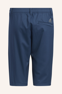 Weiße Adidas Ultimate 365 Shorts, kurze Hosen mit bequemem Schnitt, Ansicht von hinten in der Produktfotografie
