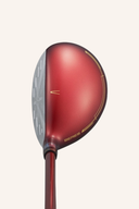 Honma Beres 09 3-Sterne Hybrid Golfschläger, Damenmodell, mit schwarzer Griffzone und silbernem Schlägerkopf.