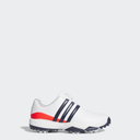 Adidas Tour360 Boa 2024 Golfschuhe, seitliche Ansicht mit Schnürsystem und robustem Design, für Herren.
