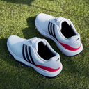 Adidas Tour360 Boa 2024 Golfschuhe, seitliche Ansicht mit Schnürsenkeln und rutschfester Sohle, für optimalen Halt beim Golf.