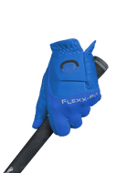 Zoom Hybrid Golfhandschuhe, blau mit Druck, flexible und atmungsaktive Handschuhe für besseren Griff beim Golfspielen