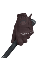 Golfhandschuh von Zoom, Hybrid Modell, braun mit Druckmuster, aus hochwertigem Material für besseren Griff beim Golfspielen