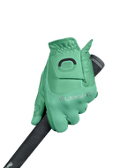 Golfhandschuh von Zoom, Hybrid Modell, mit hochwertigem Print-Design in Emerald, für optimalen Griff beim Golfspielen.