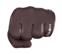 Golfhandschuh von Zoom im Hybrid-Design mit Fäustlingsmuster, braun und bequem für verbesserten Griff beim Golfspielen.