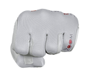 Golfhandschuhe von Zoom im Hybrid-Design mit Fäustlings-Print in Weiß, für optimalen Griff und Komfort beim Golfspielen.