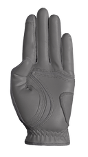 Zoom Hybrid Golfhandschuh mit rutschfester Handfläche und Charcoal-Farbe, für besseren Griff beim Golfspielen