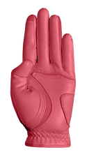 Zoom Hybrid Golfhandschuhe mit rotem Handflächenprint, flexible und strapazierfähige Golfhandschuhe für Herren.