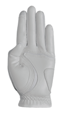 Zoom Hybrid Golfhandschuhe mit weißem Palmendruck, komfortabler und langlebiger Handschuh für das Golfspiel.