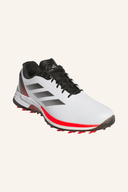 Adidas ADIZERO ZG Golfschuhe aus Mesh und Leder mit Schnürung und rutschfester Sohle, für optimalen Grip auf dem Golfplatz.