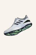 Adidas Solarmotion Boa 24 Golfschuhe, spikeless, mit wetterfester Sohle, in Schwarz mit weißem Logo, für komfortables Golfspiel