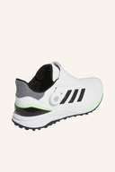 Adidas Solarmotion Boa 24 Golfschuhe, spikeless, seitliche und obere Ansicht, bequeme Golfschuh für Herren.