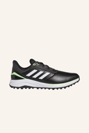 Adidas Solarmotion 24 Golfschuhe, seitliche Ansicht, spikeless Golfschuhe mit nachhaltigem Design, für Komfort und Stabilität.