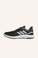 Adidas Solarmotion 24 Golfschuhe, seitliche Ansicht, spikeless Golfschuh mit atmungsaktivem Obermaterial und flexiblem Sohlenprofil.